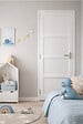 GD MENUISERIES - Bloc Porte Tamera Blanc H204 x L73 cm Côte Tableau P.Droit,Poignee Pomerol - vignette