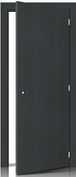 GD MENUISERIES - Bloc porte Effet Chêne Anthracite Grey Oak H204 x L93 cm Côte Tableau P.Gauche - large
