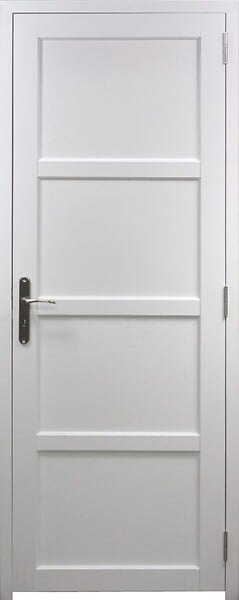 GD MENUISERIES - Bloc Porte Tamera Blanc H204 x L73 cm Côte Tableau P.Droit - large