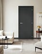 GD MENUISERIES - Bloc porte Effet Chêne Anthracite Grey Oak H204 x L73 cm Côte Tableau P.Gauche - vignette