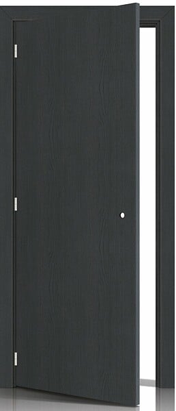 GD MENUISERIES - Bloc porte Effet Chêne Anthracite Grey Oak H204 x L83 cm Côte Tableau P.Droit - large