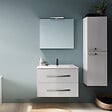 JACOB DELAFON - Pack meuble vasque 60 cm Ola up blanc + colonne - vignette
