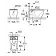 GROHE - Grohe Euro Ceramic Pack WC à poser haut de gamme, alimentation latérale et arrière - vignette