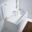 DURAVIT - Baignoire acrylique D-Code Duravit - Rectangulaire - 1700 x 750mm - Sur pieds - A encastrer - Blanc - vignette