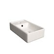 NATUREL - Lavabo Naturel Stilla 40x22 cm blanc brillant (STILLA401406) - vignette