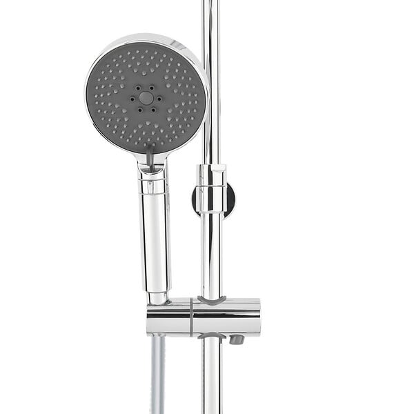 SWISS AQUA TECHNOLOGIES - Colonne de douche XXL 240 avec mitigeur thermostatique, Douchette 3 jets, Chrome (SATSSTK) - large