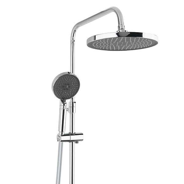 SWISS AQUA TECHNOLOGIES - Colonne de douche XXL 240 avec mitigeur thermostatique, Douchette 3 jets, Chrome (SATSSTK) - large