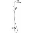 HANSGROHE - Vernis Shape Colonne de douche 230 1jet avec mitigeur baignoire, Chrome (26284000) - vignette