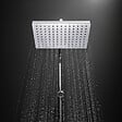 HANSGROHE - Vernis Shape Colonne de douche 230 1jet Green 5,7 l/min avec mitigeur thermostatique, Chrome (26319000) - vignette
