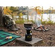 PROWELTEK - Réchaud à gaz Coque Acier + 4 cartouches 190g Allumage Auto & Sécurisé - Réchaud Camping Vanlife Flamme réglable Black COOK - vignette