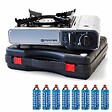 KEMPER - Réchaud à gaz 2200W + 8 cartouches de gaz Détendeur de pression Double système de sécurité. Puissance réglable KEMPER - vignette