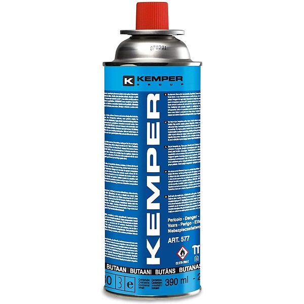 KEMPER - Réchaud à gaz 2200W + 8 cartouches de gaz Détendeur de pression Double système de sécurité. Puissance réglable KEMPER - large