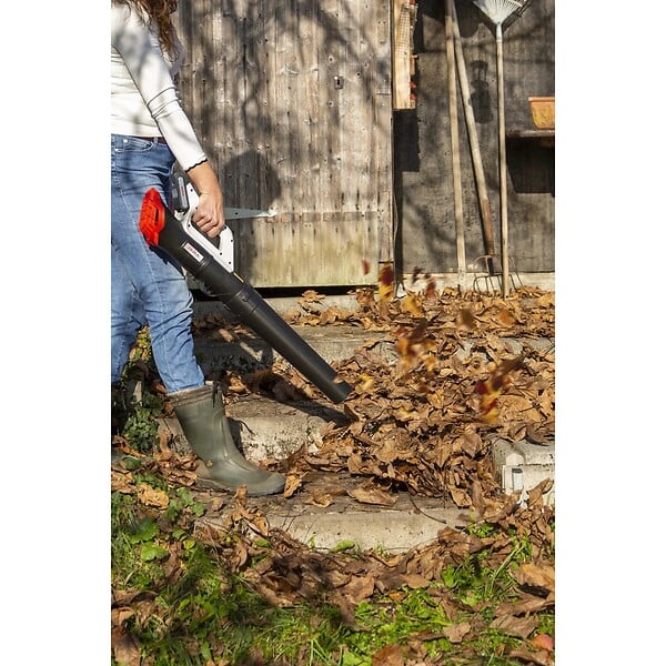 IKRA - Souffleur de feuilles sans fil 20V 2Ah – Souffleur Jardin 150 km/h + Batterie + Chargeur Terrasse Allée Nettoyage Extérieur IKRA - large