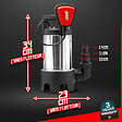 MASTER PUMPS - Pompe vide caves eaux chargées 750W - vignette
