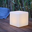 LUMISKY - Cube lumineux solaire multicolore CASY H30cm - vignette