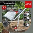 IKRA - Motobineuse électrique 1500W Largeur de travail 17-45cm 6 fraises - Profondeur de travail 23cm - Préparation sol jardin IKRA - vignette