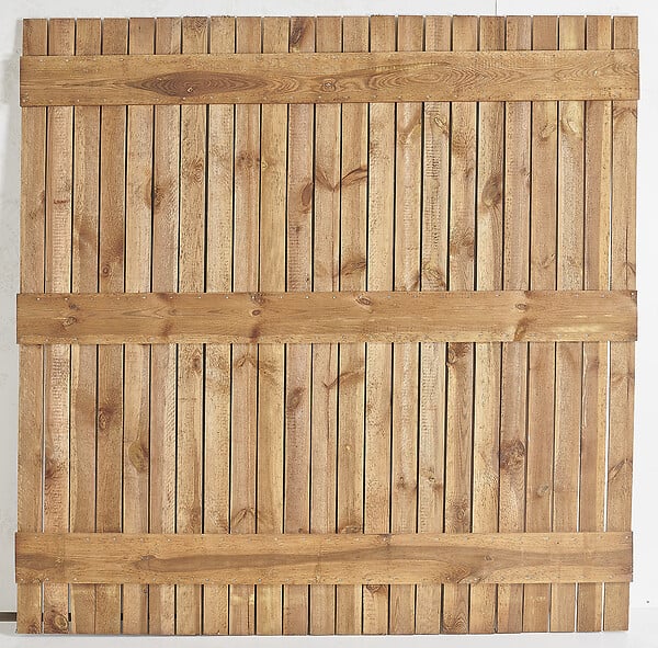 Collections Atlante - Panneau de jardin Prima en bois de pin - 180x180cm - large