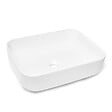 SWISS AQUA TECHNOLOGIES - Vasque à poser Infinitio 50 x 39 x 13 cm, sans trop-plein, Blanc brillant (SATINF5039) - vignette