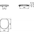 IDEAL STANDARD - CONNECT Abattant et couvercle (E712801) - vignette