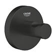 GROHE - Lot de deux START patère mural, noir mat (411732430-GroheBlackDuo) - vignette