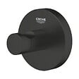 GROHE - Lot de deux START patère mural, noir mat (411732430-GroheBlackDuo) - vignette