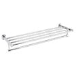 OPTIMA - Cube Way Porte-serviette mural en laiton, Chrome (SPI95) - vignette