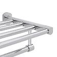 OPTIMA - Cube Way Porte-serviette mural en laiton, Chrome (SPI95) - vignette