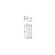 GROHE - Grohe ESSENTIALS - Porte serviettes double (40802001) - vignette