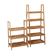 NATUREL - Naturel Etagère sur pied Naturel Home 63x94x36,4 cm, bois  (HOMEPOL3) - vignette
