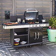 COOK'IN GARDEN - Barbecue au gaz FIDGI 3 avec desserte - vignette