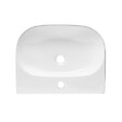 SWISS AQUA TECHNOLOGIES - Swiss Aqua Technologies Brevis Lavabo suspendu avec trou pour robinetterie, 50x38,5x12cm (SATBRE5038R) - vignette