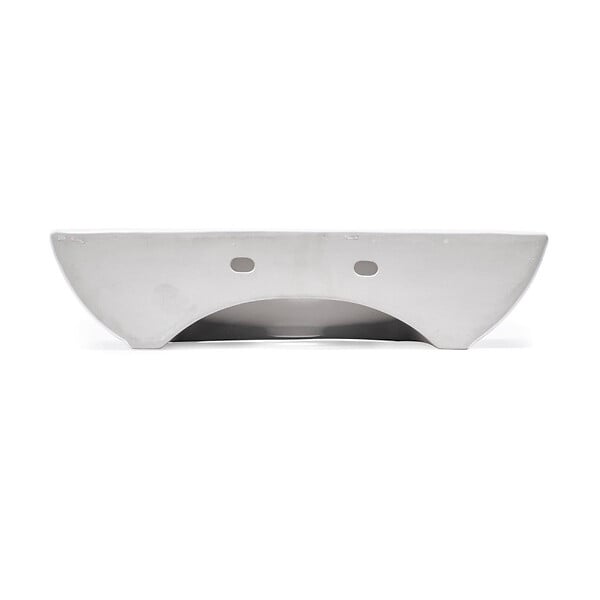 SWISS AQUA TECHNOLOGIES - Swiss Aqua Technologies Brevis Lavabo suspendu avec trou pour robinetterie, 50x38,5x12cm (SATBRE5038R) - large