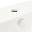 VITRA - VitrA Integra lavabo suspendu 50 × 43 cm avec trou pour robinetterie au milieu, blanc003-0001) - vignette