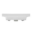 SWISS AQUA TECHNOLOGIES - Swiss Aqua Technologies Brevis Lavabo suspendu avec trou pour robinetterie au milieu, 50,5x40x14cm (SATBRE5040S) - vignette