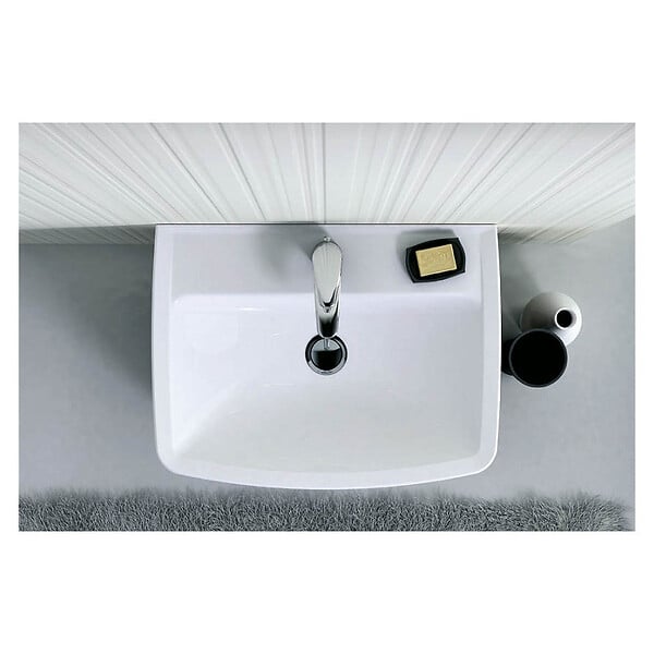 KOLO BY GEBERIT - KOLO by Geberit Rekord Lavabo suspendu 60x45cm, avec perçage et débordement (K91962000) - large