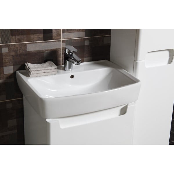 KOLO BY GEBERIT - KOLO by Geberit KOLO Rekord Lavabo 50x38 cm, à suspendre ou sur meuble, avec perçage et trop-plein (K91952000) (K91952000) - large
