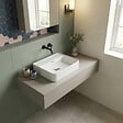 IDEAL STANDARD - Ideal Standard Strada II Lavabo suspendu 50 x 43 cm – avec trop-plein – Bonde incluse – Blanc brillant (E239801) - vignette