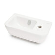 VITRA - Vitra  Integra Lave-mains 37x22 cm avec trou pour robinetterie sur la droite, Blanc (7091-003-0029) - vignette