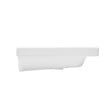 SWISS AQUA TECHNOLOGIES - Swiss Aqua Technologies Brevis Lavabo suspendu avec trou pour robinetterie au milieu, 60x45x14cm (SATBRE6045S) - vignette
