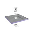 JACKON - Jackon Receveur de douche à carreler Aqua Centré 1000x1000x40mm siphon horizontal offert (4512088 + 4512007) - vignette