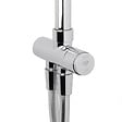SWISS AQUA TECHNOLOGIES - Set de douche, douchette 3 jets, barre avec curseur, tête de douche XXL 254 mm intégrée, Chrome SATPIPET - vignette