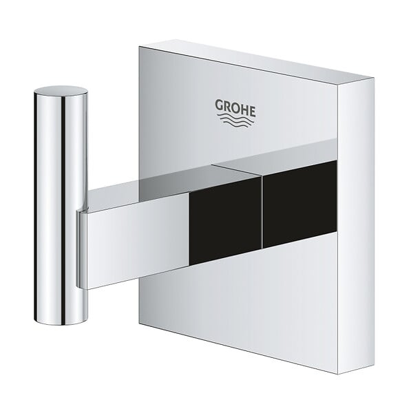 GROHE - Patère murale - Fintion Chromée GROHE QuickFix - START CUBE - large