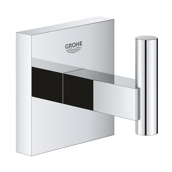 GROHE - Patère murale - Fintion Chromée GROHE QuickFix - START CUBE - large