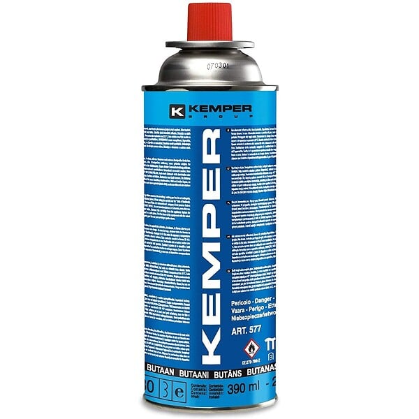 KEMPER - Réchaud à gaz 2200W INOX + 4 cartouches de gaz Double système de sécurité Puissance réglable KEMPER - large