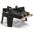 PROWELTEK - Rechaud gaz 4 pieds Fonte véritable 9,8 KW 2 Bruleurs Plats grands volumes - vignette
