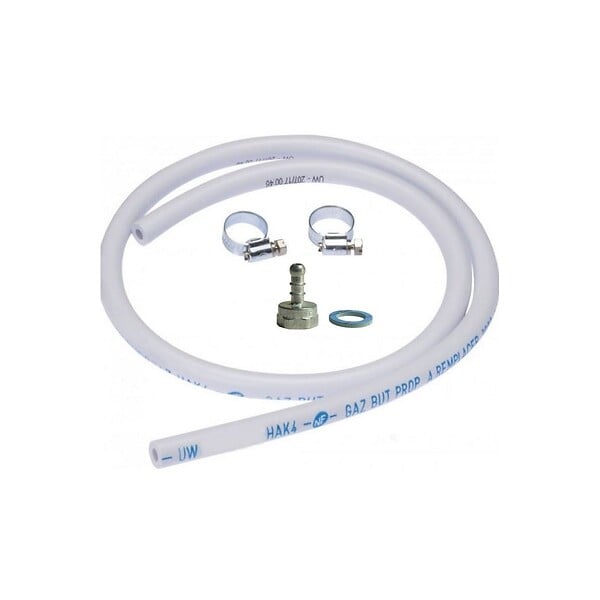 PROWELTEK - Rechaud à gaz 9,8 KW Fonte véritable 4 pieds 2 bruleurs + Tuyau gaz flexible 1.50m + Détendeur Propane TRIGLAV - large