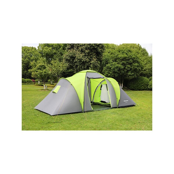 KINGCAMP - Tente de camping familiale 4 places Temi - Dimensions : 500 x 220 x 200 cm - large