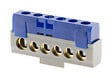 THOMSON - Bornier neutre 6 connexions - Bleu - Thomson - vignette