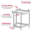 ARISTON - Trépied Universel Ajustable pour Chauffe-eau de 100 à 200L - Compatible TOUTES MARQUES - Ø513-530-560 mm - ARISTON - 4090027 - vignette