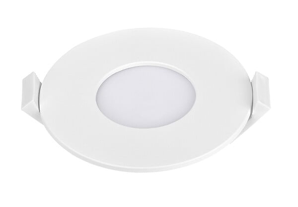 HELLERMANNTYTON - Spot LED à encastrer 3W Diam ext 85mm int 60mm 160 lm 4000K Blanc neutre - large